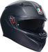AGV K3 Mat zwart ECE2206 - Maat S - Integraal helm