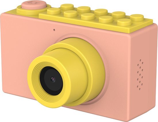 myFirst Camera 2 zalmroze -  kindercamera - 8MP - foto en video - waterproof - 1000 mAh batterij