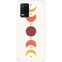Realme Bedrukt siliconen hoesje compatibel met Realme 8 5G, Realme V13 5G Eclipse