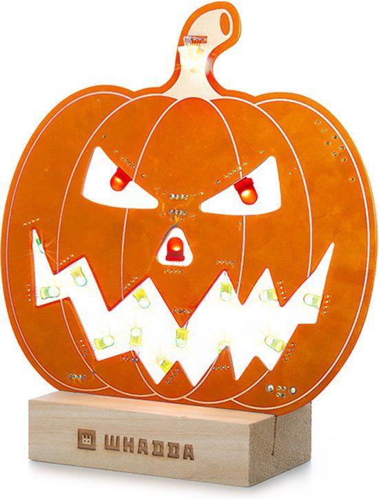 Whadda Soldeerkit XL Halloween Pompoen STEM Bouwpakket