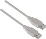 AISENS A101-0021 USB-kabel USB 2.0 1 m USB A Beige