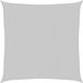 vidaXL Zonnezeil 5x5 m 100% polyester oxford lichtgrijs