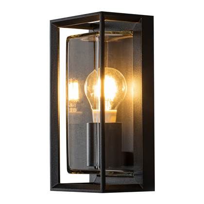 KONSTSMIDE Brindisi Wandlamp - Zwart - Aluminium