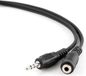 Iggual 3.5mm - 3.5mm, m-f, 1.5m Audio Kabel Zwart