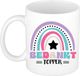 Bellatio Decorations Cadeau mok voor collega - wit - bedankt topper - afscheid/pensioen - 300 ml