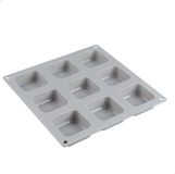 Ibenzoa® moule à savon en silicone pour le moulage – multifonctionnel, 9 cavités