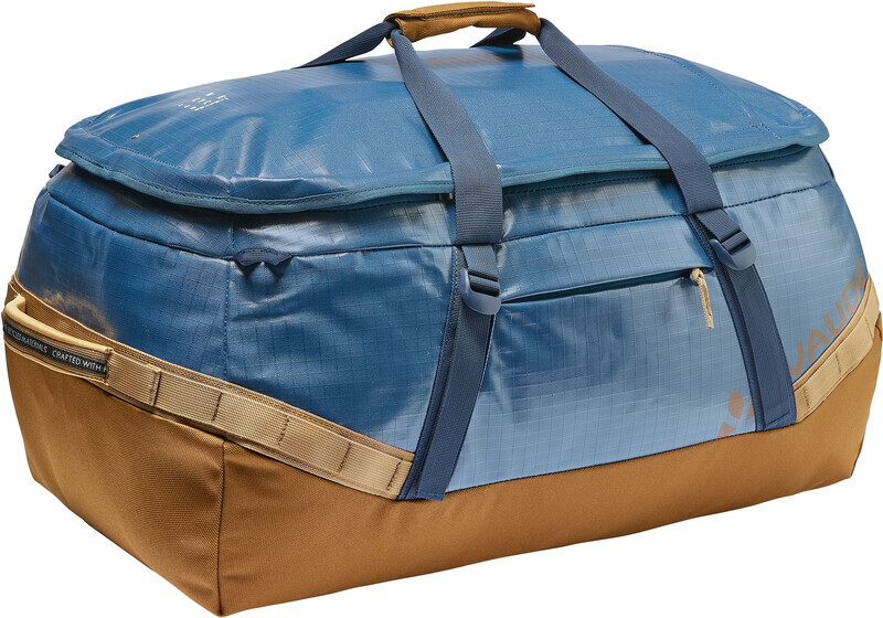 Vaude CityDuffel 65, blauw/bruin