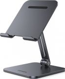 UGREEN Verstelbare Opvouwbare Stevige Metalen Tablet / iPad / iPhone / Smartphone Bureau Tafel Houder