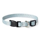 Amazon Basics Reflecterende en Verstelbare Hondenhalsband met Metalen D-ring en Snelsluiting, XS, Blauw