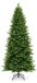 Triumpunpre Kunstkerstboom 180 cm (6 voet) met 7 takken, 3D-naalden van PE+PVC, dichte dennenboom, metalen voet