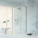 FortiFura Galeria Douchecabine - 60x140x200 cm - Rechthoek - Transparant glas - Veiligheidsglas - Draaideur