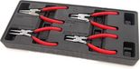 HBM 4-delige 150 mm seegerringtangen set inlay