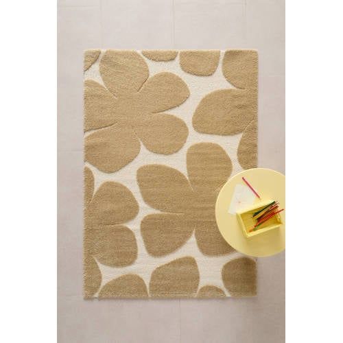 NOUS Kids kindervloerkleed beige/off white (170x120cm)