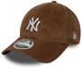 NEW ERA - Cord 9Forty MCrown Baseball Cap - Bruin - Katoen - Unisex