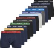 Jack & Jones Solid Trunks Heren (12-pack) - Maat M
