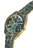 Guess Flash GW0953G1 Herenhorloge - Groen - 44mm