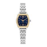 Tommy Hilfiger 1782869 Dames Polshorloge Analoog Quartz Blauw Goudkleurig/Zilverkleurig Metaal