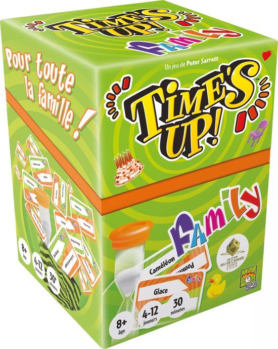 Repos Production Time's Up! Family - Partyspel voor het hele gezin - Raadspel