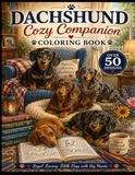 Dachshund Cozy Companions Coloring Book