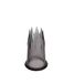 De Buyer 4152.25 spuittuit, zwart transparant