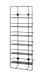HAKU Wandplank zwart, metaal - B 37 cm x H 103 cm x D 14 cm