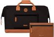Cabaïa CABAIA reistas met laptopvak Adventurer Essentials Duffle Bag Cologne zwart