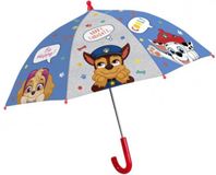 Perletti Paw Patrol Blauwe Kinderparaplu met Grijze Details