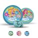 MAGIC DOUGH Mermaid Intelligente klei voor kinderen in zeemeermin-design, magische kinderkneedklei, gesorteerd op kleur
