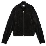 PUMA Veste de survêtement en velours Essentials Elevated Femme, Vêtements, Noir, XL