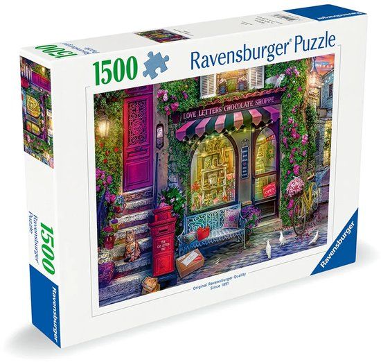 Ravensburger Legpuzzel 1500 stukjes - De Chocolaterie