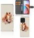 B2Ctelecom Telefoonhoesje met Pasjes voor Motorola Edge 40 Pro Paard