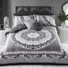Sleepdown Mandala Paisley Eenpersoons Dekbedovertrek | Zwart Wit