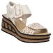 Rieker Sandalen Plat Sandalen Plat - Beige - Maat 36