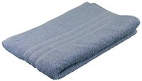 Gözze Elegante badhanddoek, Sylt, 100% katoen, dichte basisstof (440 g/m²), 100 x 150 cm - duifblauw