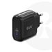 CLUB3D 65W USB-C PD Travel Charger - Black