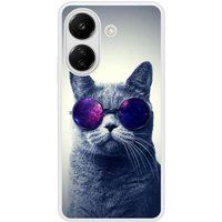 Xiaomi Redmi 13C Chat a lunette Verstevigd hoesje met sublimatie bedrukking