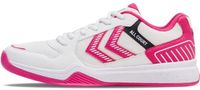 Hummel Handbal All Court Zaalschoenen - Unisex - Maat 50 - Wit/Raspberry Sorbet