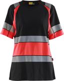 Blåkläder Blaklader 3410-1030 hirt High Vis - Zwart/High Vis Rood - XXXL