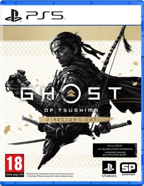 Sony ghost of tsushima director's cut PlayStation 5