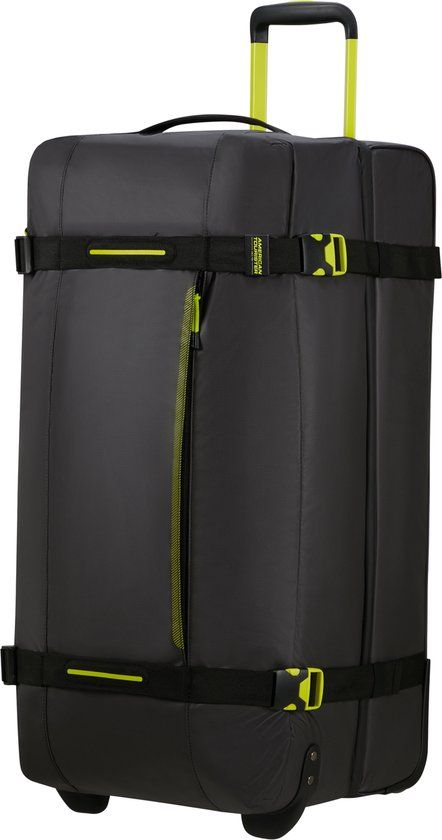 American Tourister Urban Track Coated L Reistas - Black Lime - 116 l - Large
