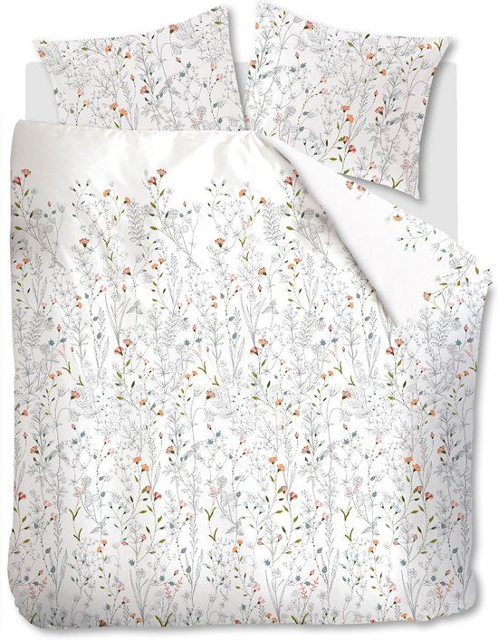 Beddinghouse Colorful Garden - Dekbedovertrek - Eenpersoons - 140x200/220 cm - Pastel