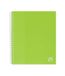 OXFORD School Life A5 spiraalgebonden map 80 vellen/40 zakken polypropyleen hoes limoengroen