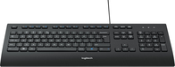 Logitech K280E Pro - Bedraad USB QWERTY US International Toetsenbord - Zwart