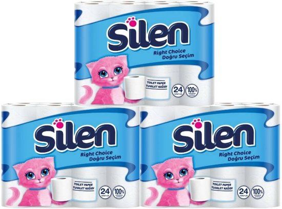 Silen Toiletpapier - 72 rollen - 2 laags