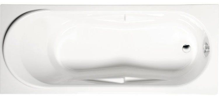 Polysan Adriana Rechthoekig Bad - 160x74x45cm - Wit