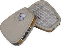 3M 6001CN Organic Filter Cartridge - Gas Mask Filter - 2 Pack
