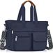 Sac à main femme : Sac léger avec bandoulière - Sac bandoulière en velours côtelé - Sac bandoulière réglable - Compartiment pour ordinateur portable jusqu'à 14 pouces - Imperméable et spacieux