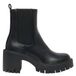 ONLY Onlbluebell-1 Chelsea Boots met Blokhak en Profielzool - Zwart
