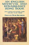 An Dover Publications Inc. An English Medieval and Renaissance Songs Book