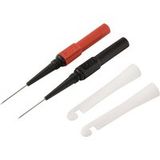 VOLTCRAFT MMS-130 Cellule de mesure Aiguille de mesure 0,7 mm de diamètre enfichable 4 mm; noir, rouge 3 A paire